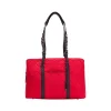 Francine Collection No. 5 Classic Red Quilted Nylon Laptop Tote (FFTRENO5)