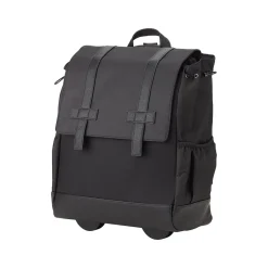 Francine Collection Wheels Up Laptop Backpack, Black (BKBUDGRL_SM)