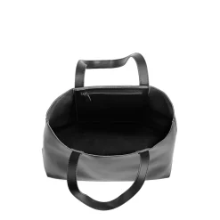 Francine Collections Made Easy Leather 15.6 Laptop Tote, Black (FCTBLKMADE)