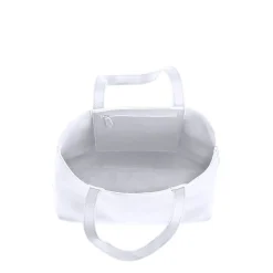 Francine Collections Made Easy Leather 15.6 Laptop Tote, White (FCTWHMADE)