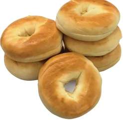 Fresh Plain Bagels, 6/Pack (02998)