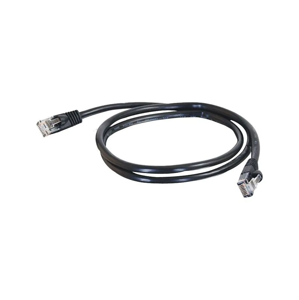 15ft Cat5e Snagless Unshielded (UTP) Network Patch Cable - Black