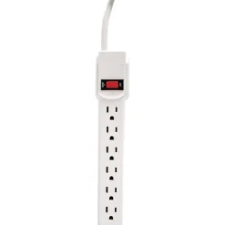 GE 55253/50268 6-Outlet Power Strip with 9ft Cord (JASHEP55253)