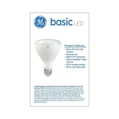 GE 8 Watt Soft White LED General-Purpose Bulb Flood and light (48198)