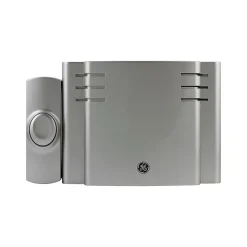 GE 19303 Wireless Smart Door Chime, Nickel (JAS19303)