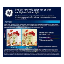 GE Reveal HD+ 11 Watt White LED General-Purpose Bulb, 2/Pack (46657)