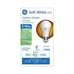 GE 3-Way 3-/9-/13-Watt Soft White LED General-Purpose Bulb (93130562)