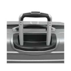 Geoffrey Beene 2-Piece Hardside Spinner Luggage Set, Silver (GB2758-2)