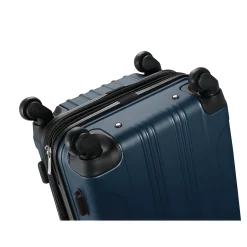 Geoffrey Beene 4-Piece Hardside Spinner Luggage Set, Navy (GB216-4)