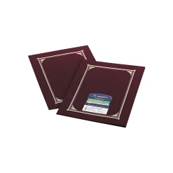 Geographics Certificate Holders, 12.5", Burgundy, 6/Pack (GEO45333)