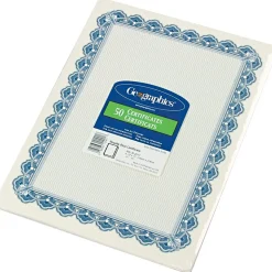 Geopaper Certificates, 8.5" x 11", 50/Pack (GEO22901)