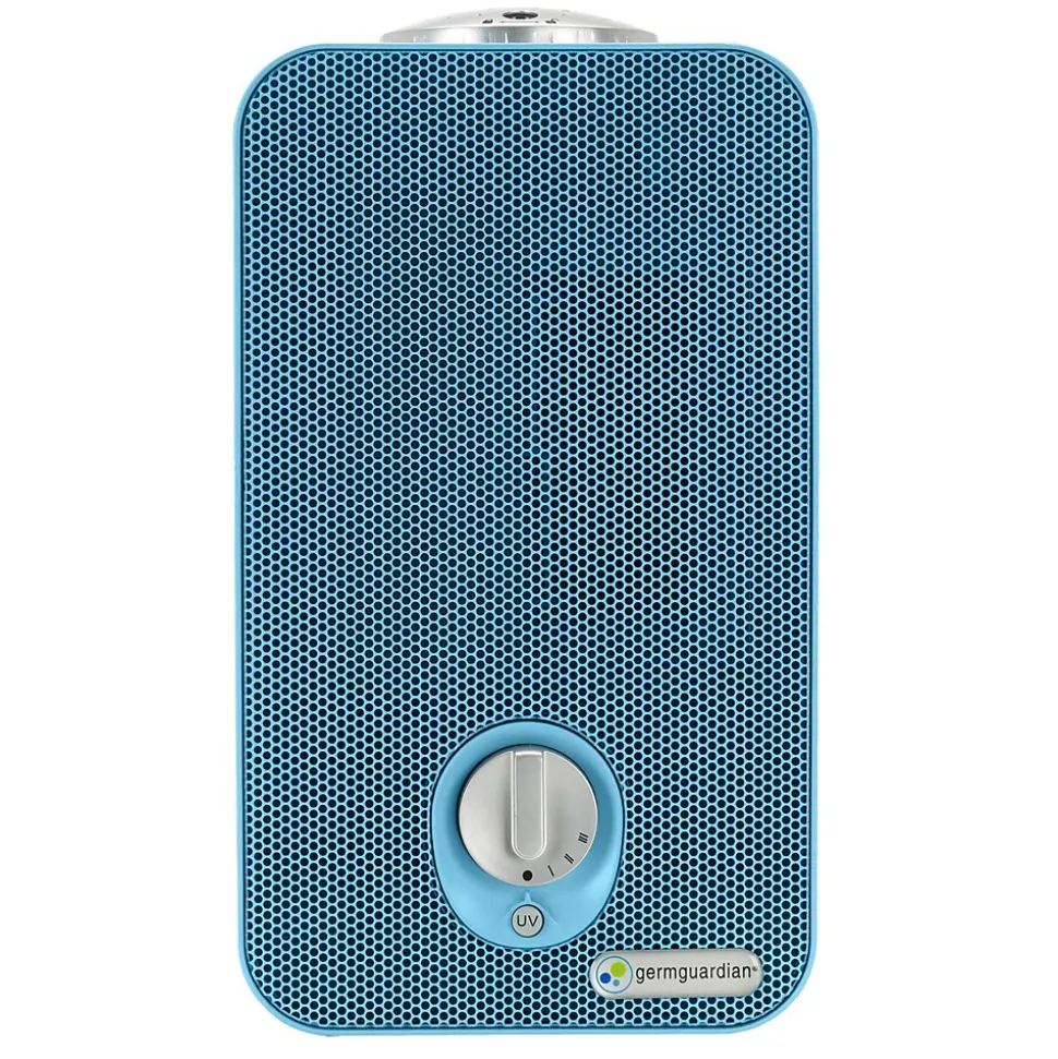 GermGuardian 4-in-1 HEPA Tabletop Air Purifier, 3-Speed, Blue (AC4150BLCA)