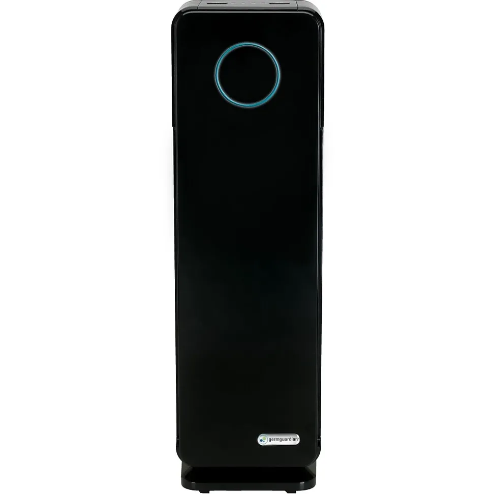 GermGuardian True HEPA Tower Air Purifier, 3-Speed, Black (AC4300BPTCA)