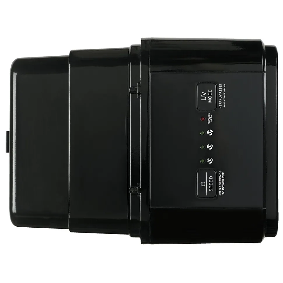 GermGuardian True HEPA Tower Air Purifier, 3-Speed, Black (AC4300BPTCA)