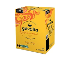 Gevalia Signature Blend Coffee Keurig® K-Cup® Pods, Light Roast, 24/Box (5305)