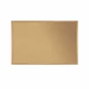 Ghent 3' H x 5' W Natural Cork Bulletin Board with Wood Frame (WK35)