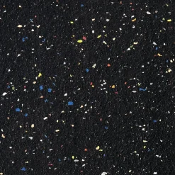 Ghent 4' H x 8' W Recycled Bulletin Board with Aluminum Frame, Confetti (ATR48-CF)