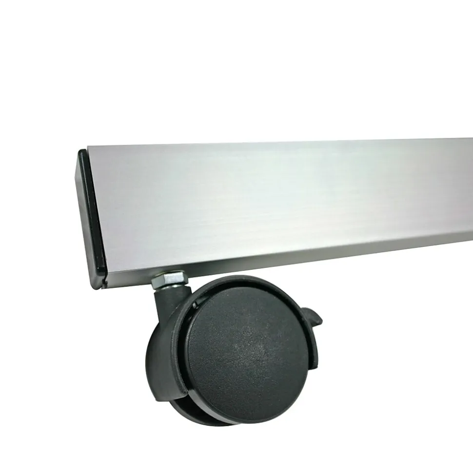 Ghent 4' H x 6' W Reversible Cork Bulletin Board with Aluminum Frame (ARKK46)