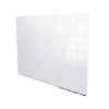 Ghent Aria Low Profile Glass Whiteboard, 4'H x 8'W, White (ARIASN48WH)