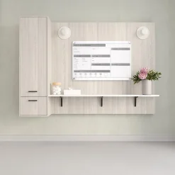 Ghent Changeable Patient Room Glass Dry-Erase Whiteboard, 18