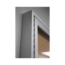Ghent Cork Enclosed Bulletin Board, Satin Frame, 1.5'H x 2'W (PA12418K)