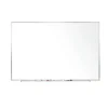 Ghent Magnetic Porcelain Whiteboard, Aluminum Frame, 3' H x 4' W (M1-34-1)