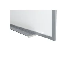 Ghent Magnetic Porcelain Whiteboard, Aluminum Frame, 3' H x 4' W (M1-34-1)