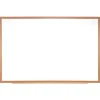 Ghent Non-Magnetic Dry-Erase Whiteboard, Wood Frame, 18" x 24" (GH-M2W181)