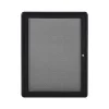 Ghent Ovation Fabric Enclosed Bulletin Board, Black Frame, 2'H x 3'W (OVK1-F91)