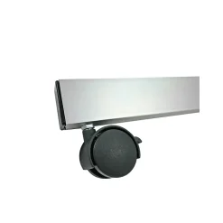 Ghent Porcelain Dry-Erase Whiteboard, Aluminum Frame, 6' x 4' (ARM1M146)