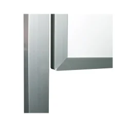 Ghent Porcelain Mobile Dry-Erase Whiteboard, Aluminum Frame, 8' x 4' (ARM1M148)