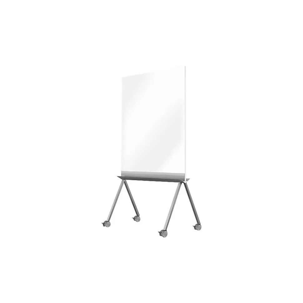 Ghent Roam Laminate Dry-Erase Whiteboard, Aluminum Frame, 4' x 3' (RM36SAWHN)