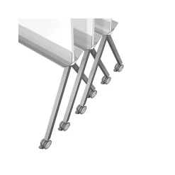 Ghent Roam Laminate Dry-Erase Whiteboard, Aluminum Frame, 4' x 3' (RM36SAWHN)