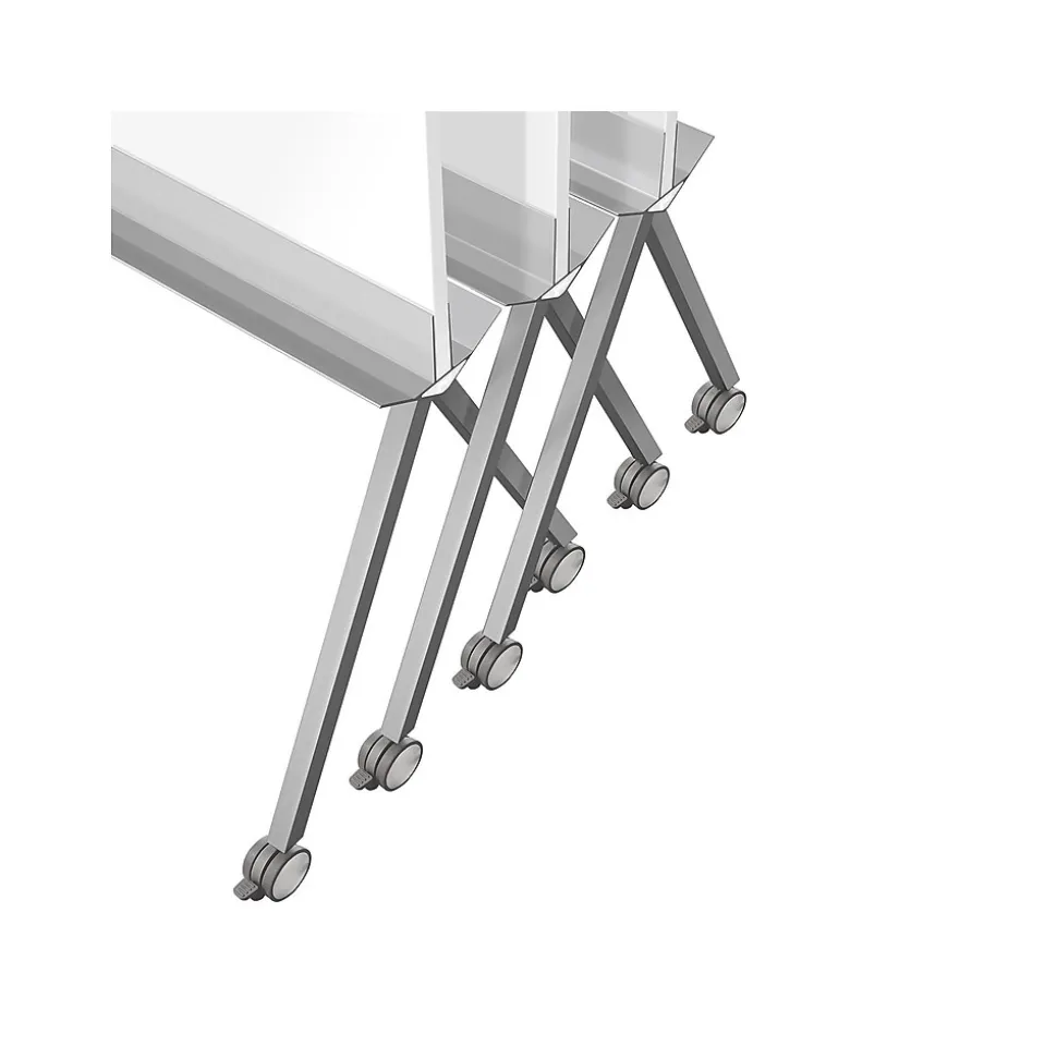 Ghent Roam Laminate Dry-Erase Whiteboard, Aluminum Frame, 4' x 3' (RM36SAWHN)