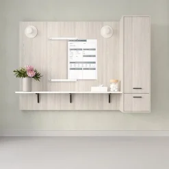 Ghent Slide Changeable Patient Room Glass Dry-Erase Whiteboard, 36