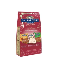 Ghirardelli Limited Edition Holiday Chocolate Assortment Squares, 7.9 oz Bag (10002435)