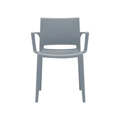 Global Bakhita Polypropylene Banquet/Reception Chair, Milk 4/Carton (6750MLK)