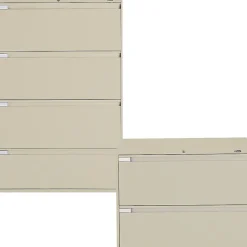 Global 2-Drawer Lateral File Cabinet, Desert Putty