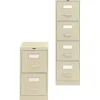 Global 2-Drawer Vertical File Cabinet, 25"D (P25-201)