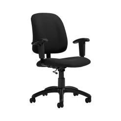 Global Goal Polyester Task Chair, Carbon (223763NBKFU85)