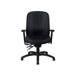 Global OTG Fabric Task Chair, Patterned Black (OTG11710-QL10)