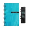 Global Printed Products Hardcover Fitness Journal, College-Ruled, Blue, 120 Pages (GPP-0068-S)