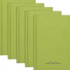 Global Printed Products Tactical Military Notebook, 5.5" x 8", 192 Sheets, Green, 5/Pack (GPP-0117-5)