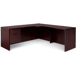Global Superior BUNDLE13 Workstation, Mahogany