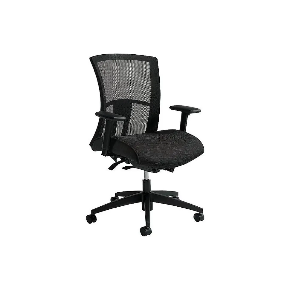 Global Vion Mesh Task Chair, Black Coal (6322-8-UR22)