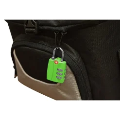 Go Green Power Travergo 3-Digit Combination Lock, Green (TR1120GN)
