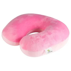 Go Green Power Travergo Polyester Travel Pillow, Pink (TR1020PK)