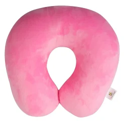 Go Green Power Travergo Polyester Travel Pillow, Pink (TR1020PK)