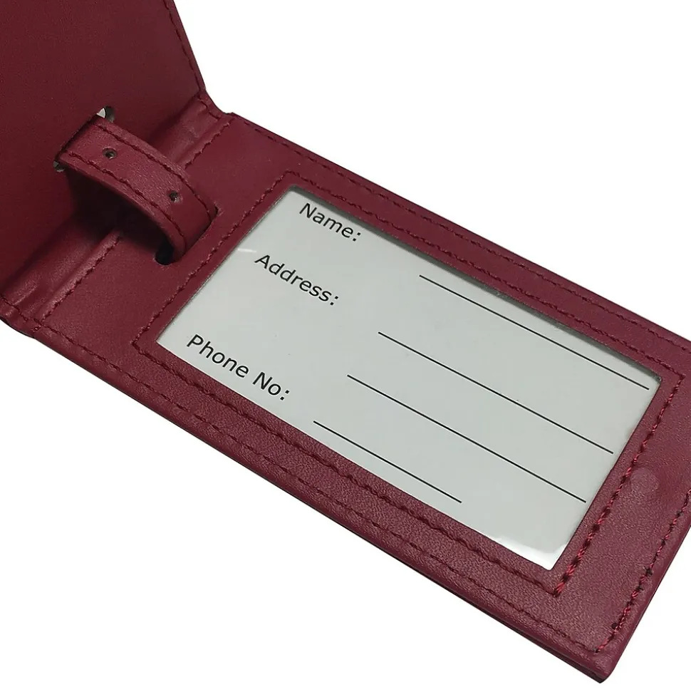 GoGreen Power Travergo Luggage Tag, Red (TR1260RD)