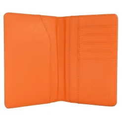 GoGreen Power Travergo Passport Holder, Orange (TR1240OR)